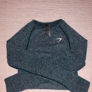 Gymshark vital seamless long sleeve crop top